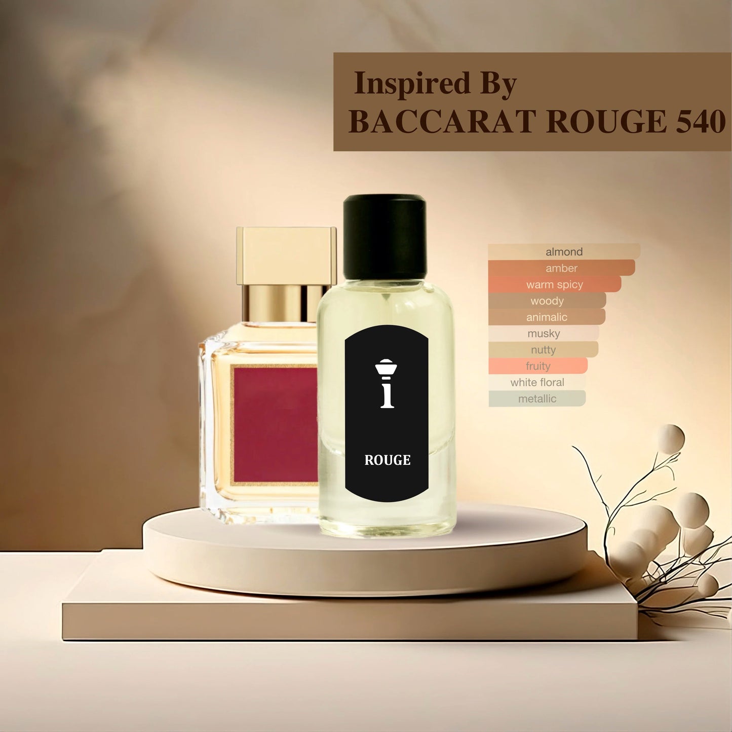 ROUGE (Inspired by Baccarat Rouge 540)